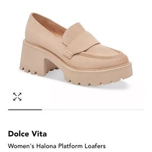 Platform loafers.